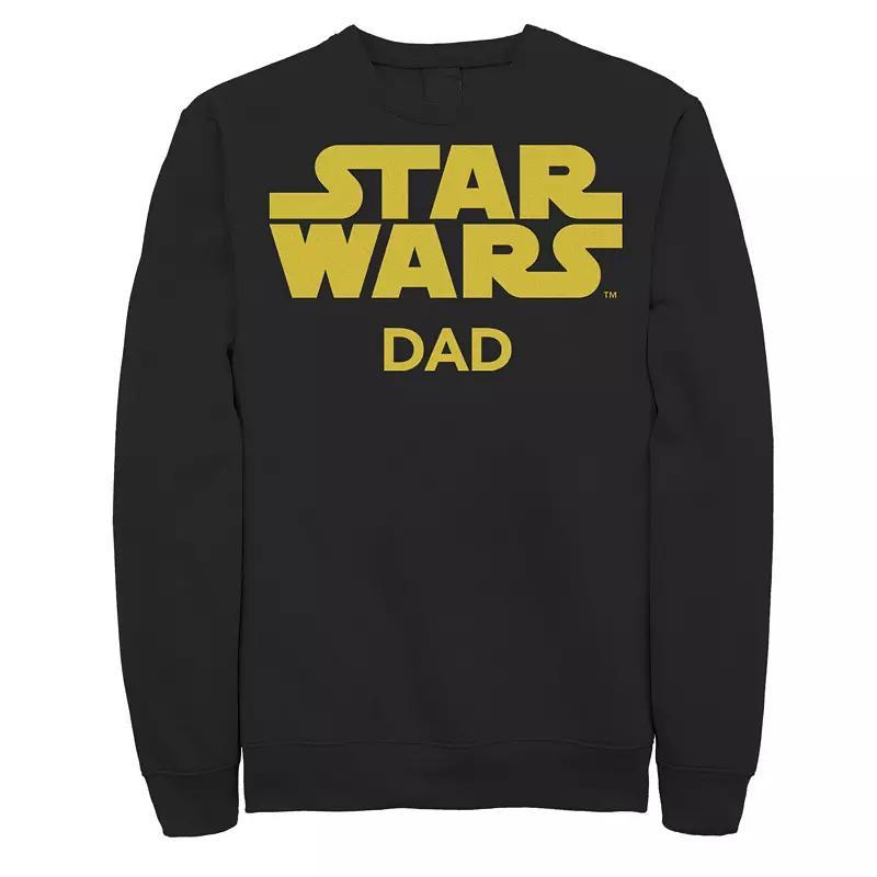 Mens Star Wars Dad Classic Title Logo Sweatshirt Product Image