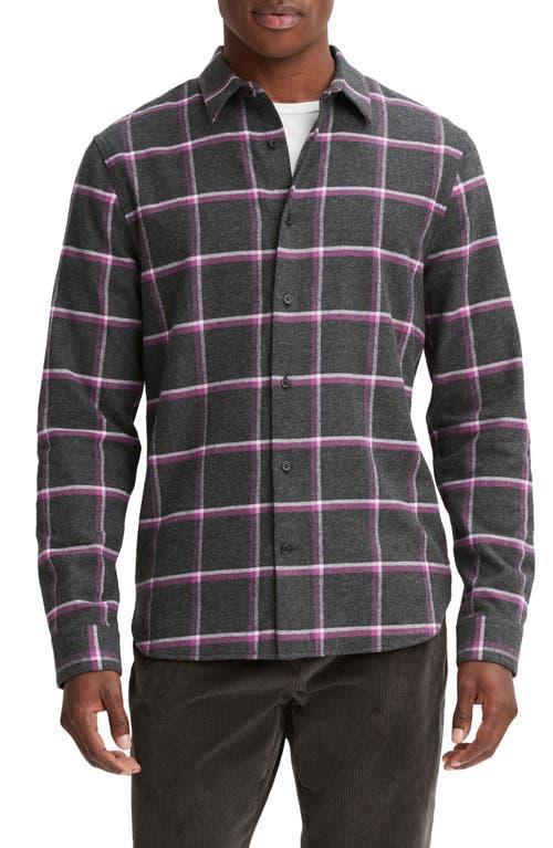 Vince Skipton Plaid Flannel Button-Up Shirt Product Image