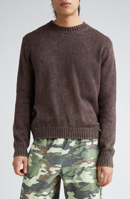 Acne Studios Acid Wash Organic Cotton Sweater Product Image