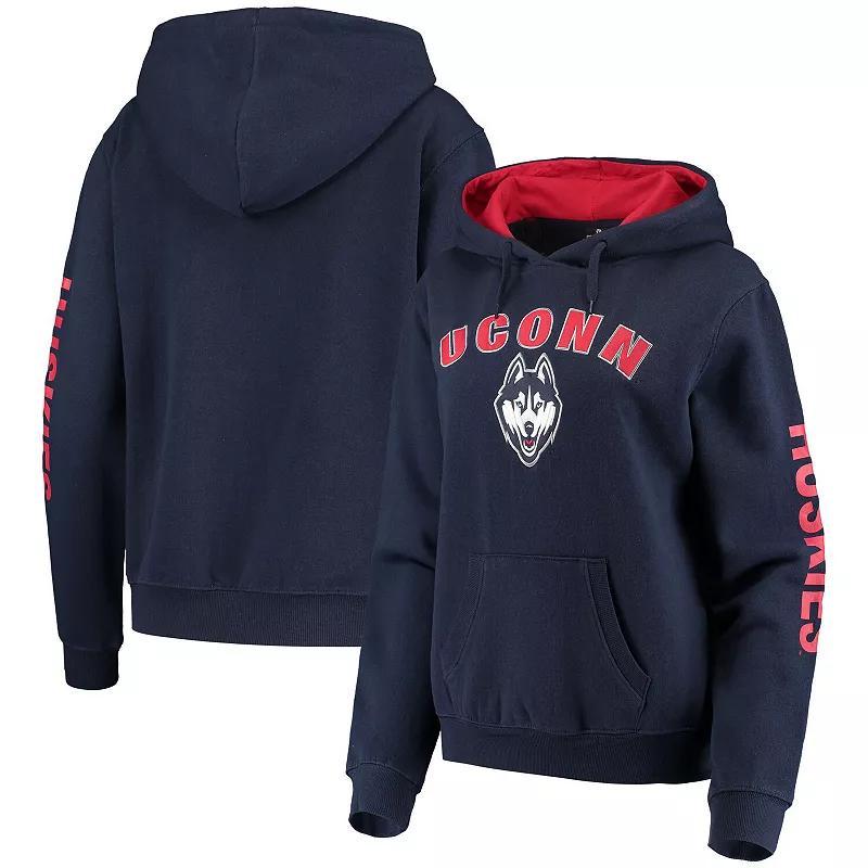 Womens Colosseum UConn Huskies Loud and Proud Pullover Hoodie Blue Product Image