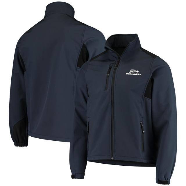 Mens Dunbrooke Seattle Seahawks Circle Softshell Fleece Full-Zip Jacket Blue Product Image