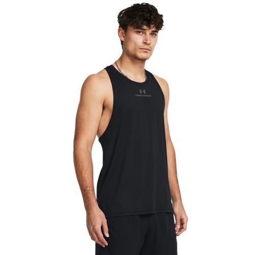 Under Armour Mens Under Armour Vanish Energy Tank - Mens Black/Black Product Image