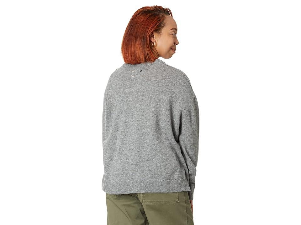 LABEL Go-To Sweater (Light Grey/Putty) Women's Clothing Product Image