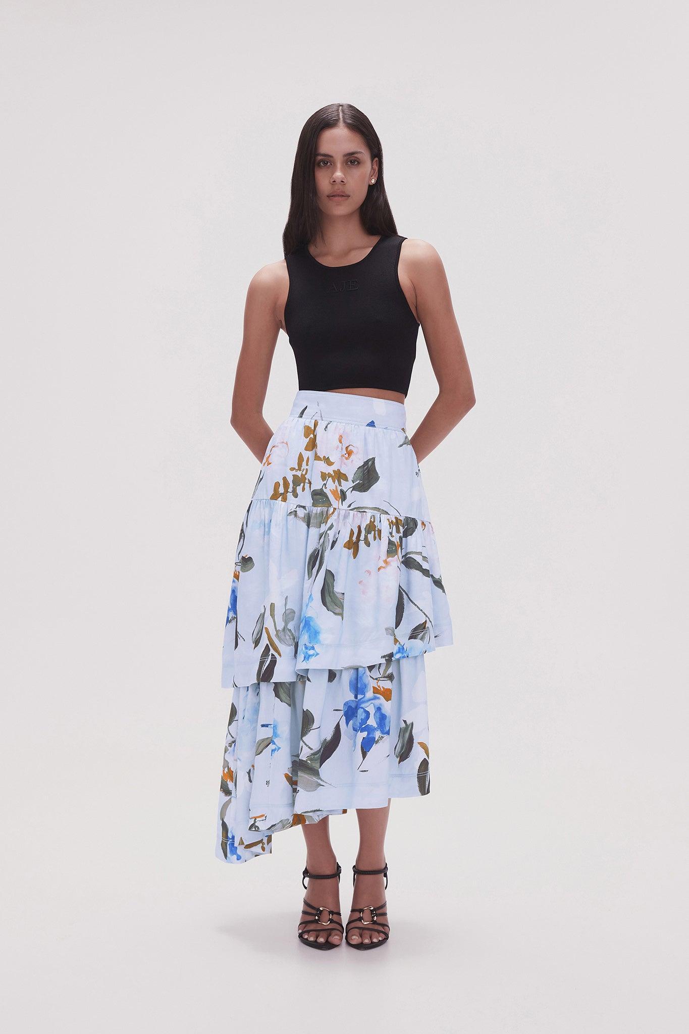 Interlace Midi Skirt Product Image