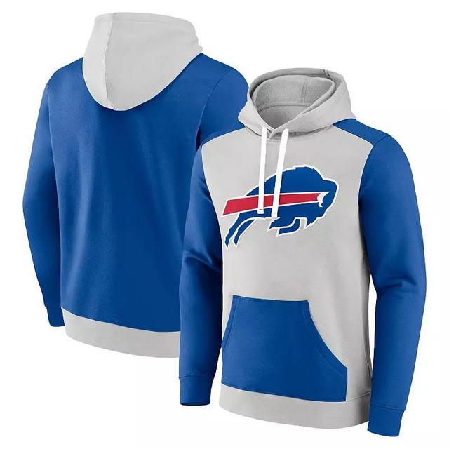 Mens Fanatics Branded /Royal Buffalo Bills Big & Tall Team Fleece Pullover Hoodie Product Image