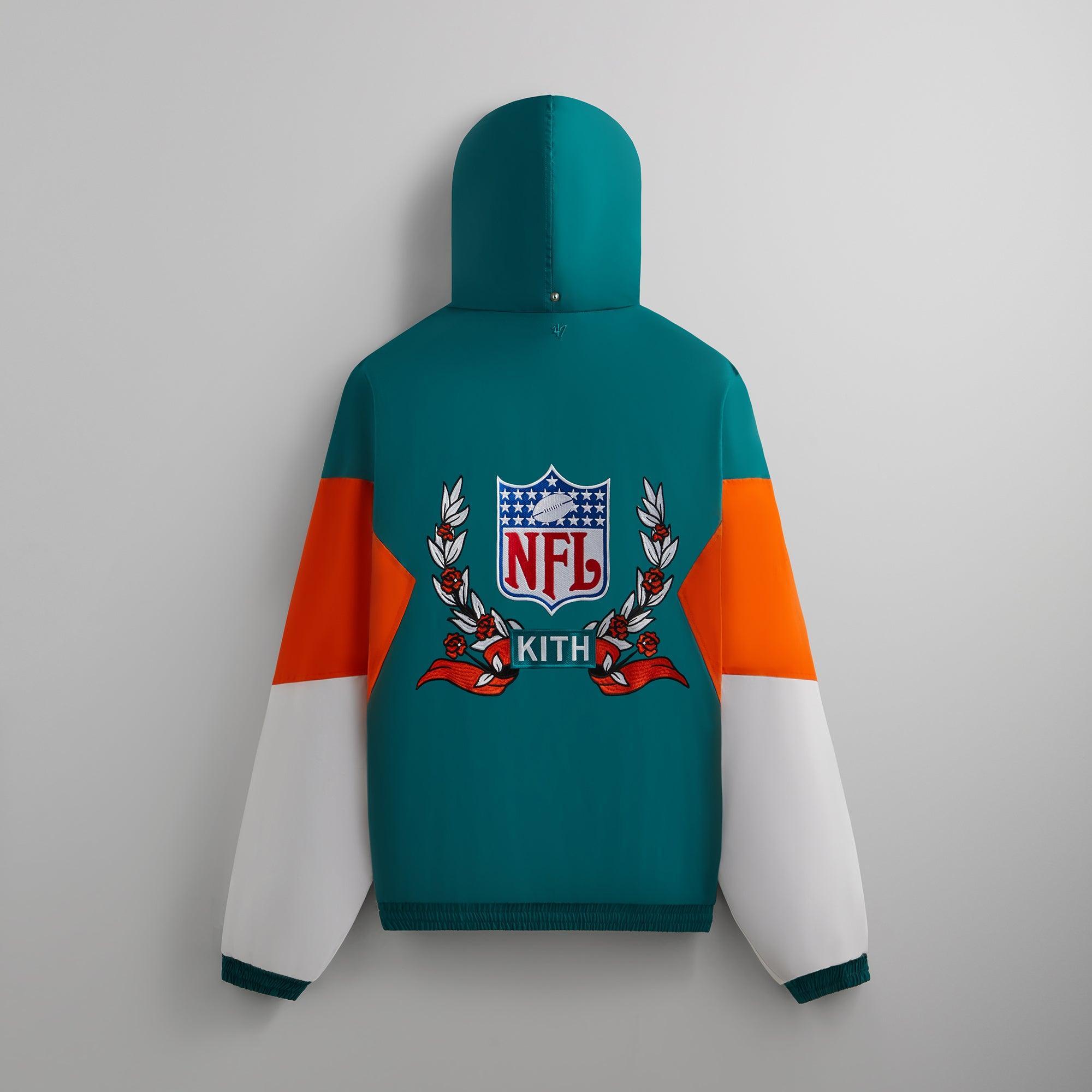 Kith & '47 for the NFL: Dolphins Quarter Zip Anorak With Hood - Center Male Product Image