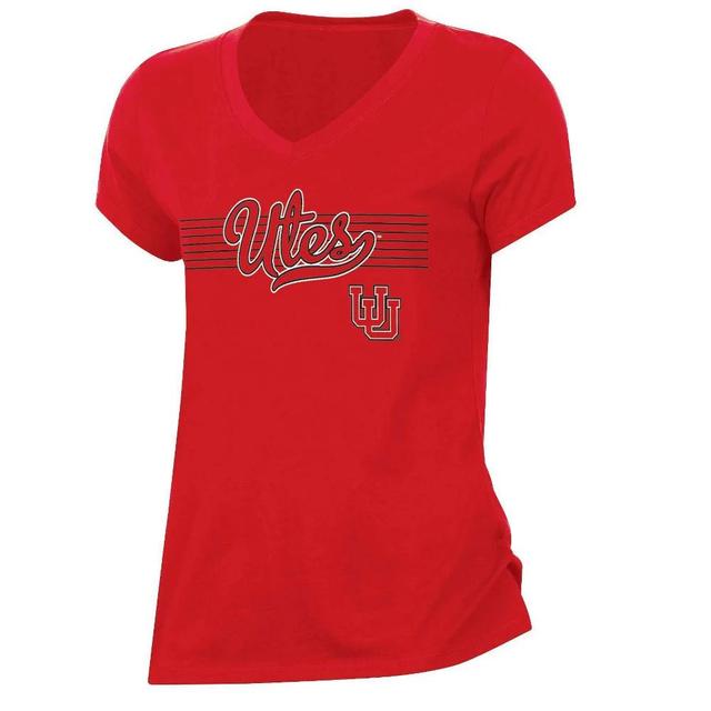 NCAA Texas Tech Red Raiders Womens V-Neck T-Shirt Product Image