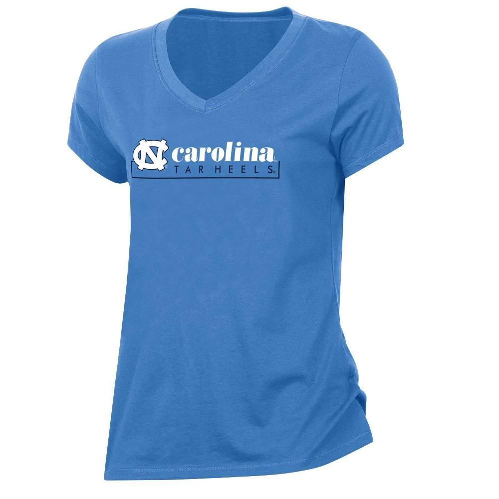 NCAA North Carolina Tar Heels Womens Core V-Neck T-Shirt Product Image