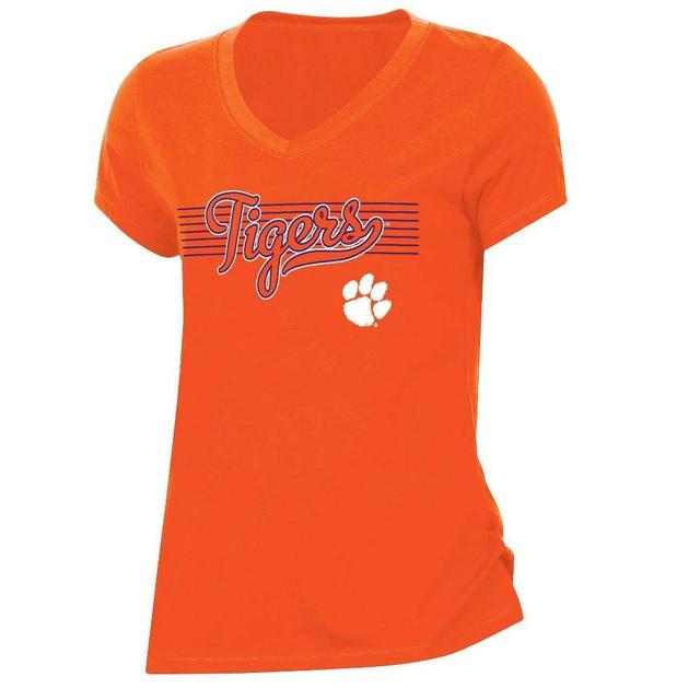 NCAA Clemson Tigers Womens V-Neck T-Shirt Product Image