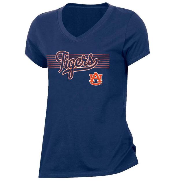 NCAA Auburn Tigers Womens V-Neck T-Shirt Product Image