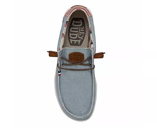 Heydude Mens Wally Americana Slip On Sneaker Product Image