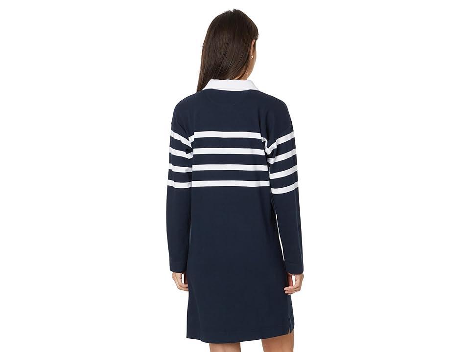 Faherty Rugby Jersey Dress (Cape May Stripe) Women's Dress Product Image