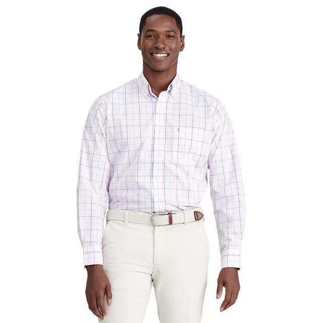 Mens IZOD Classic Plaid Button-Down Shirt Product Image