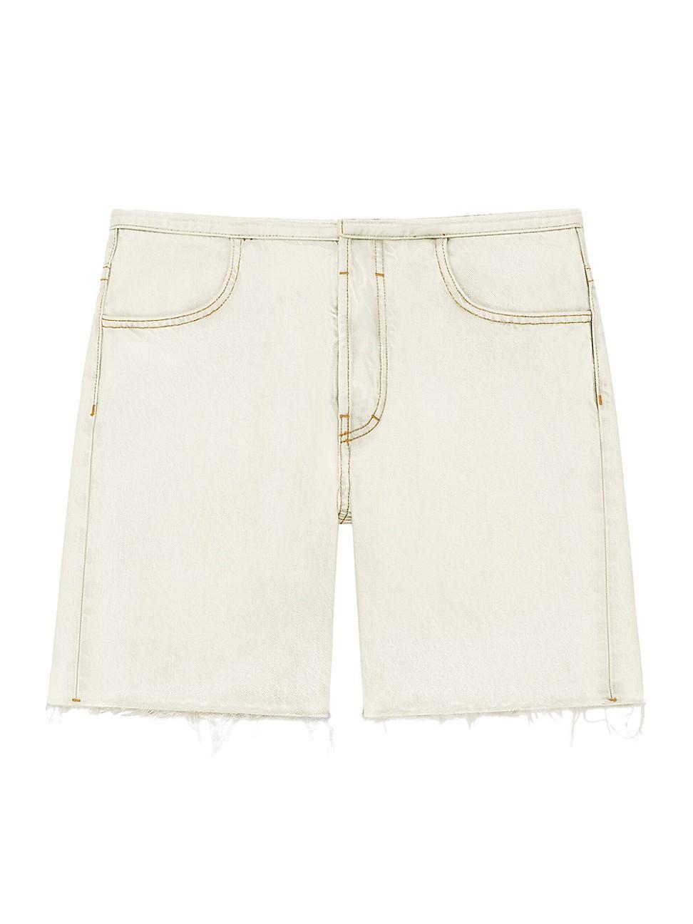 Mens Bermuda Shorts in Denim Product Image