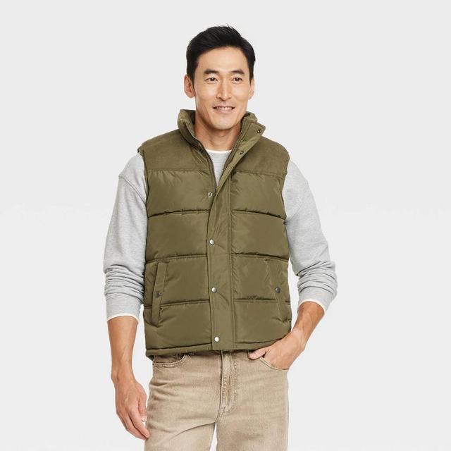 Mens Midweight Puffer Jacket - Goodfellow & Co XXL Product Image