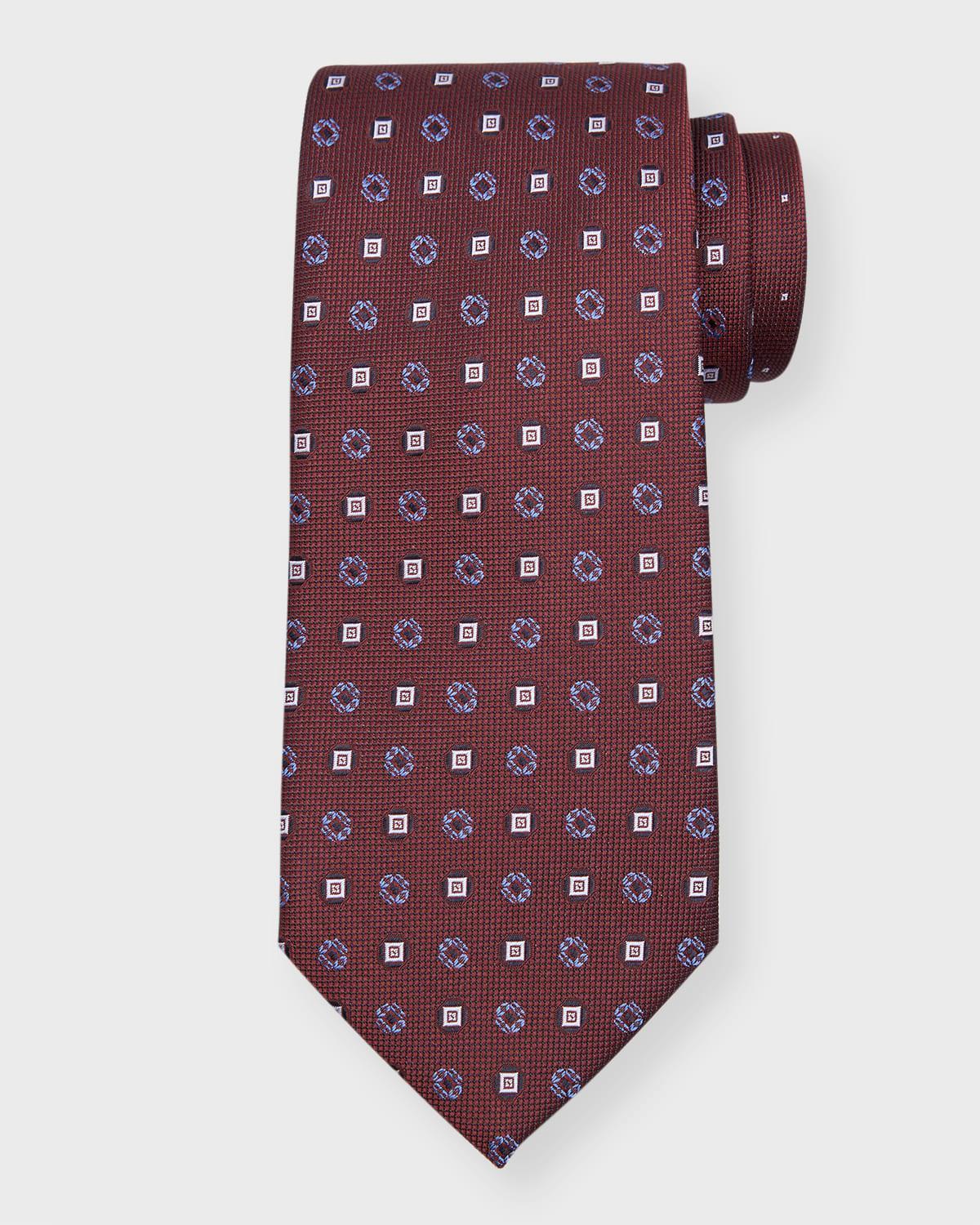 Brioni Medallion Silk Tie Product Image