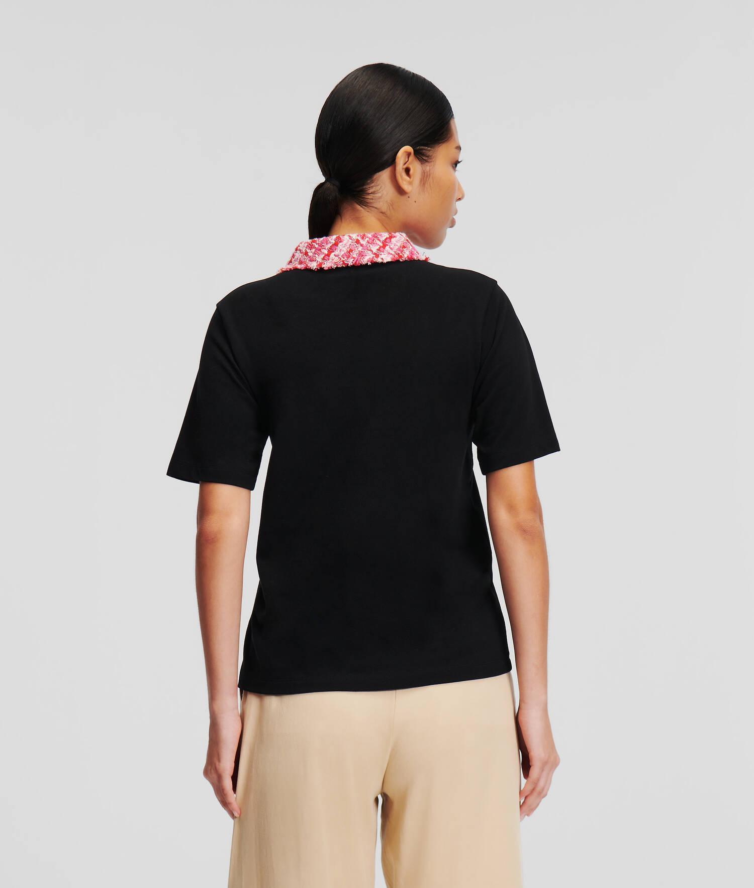 BOUCLÉ POLO SHIRT Product Image