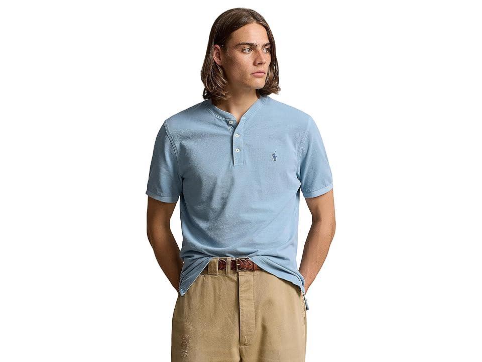 Polo Ralph Lauren Featherweight Mesh Henley (Vessel ) Men's Clothing Product Image