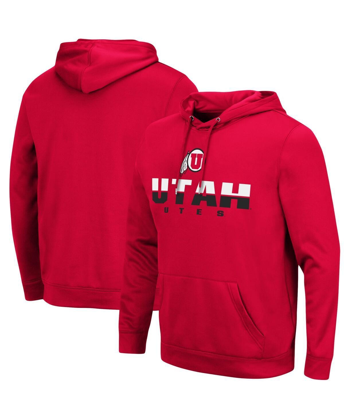 Mens Colosseum Cardinal Stanford Cardinal Lantern Pullover Hoodie Product Image