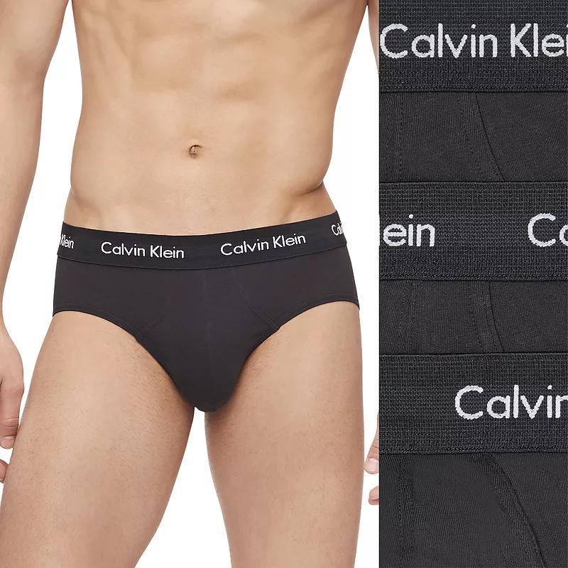 Calvin Klein Mens 3-Pack Cotton Stretch Briefs Underwear Product Image