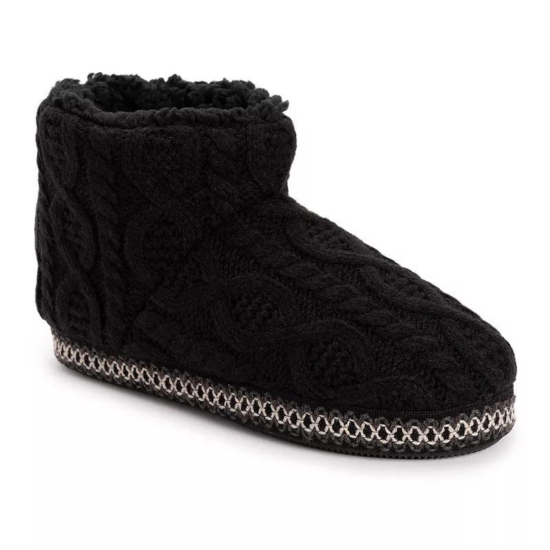 MUK LUKS Womens Favina Bootie Slippers Product Image