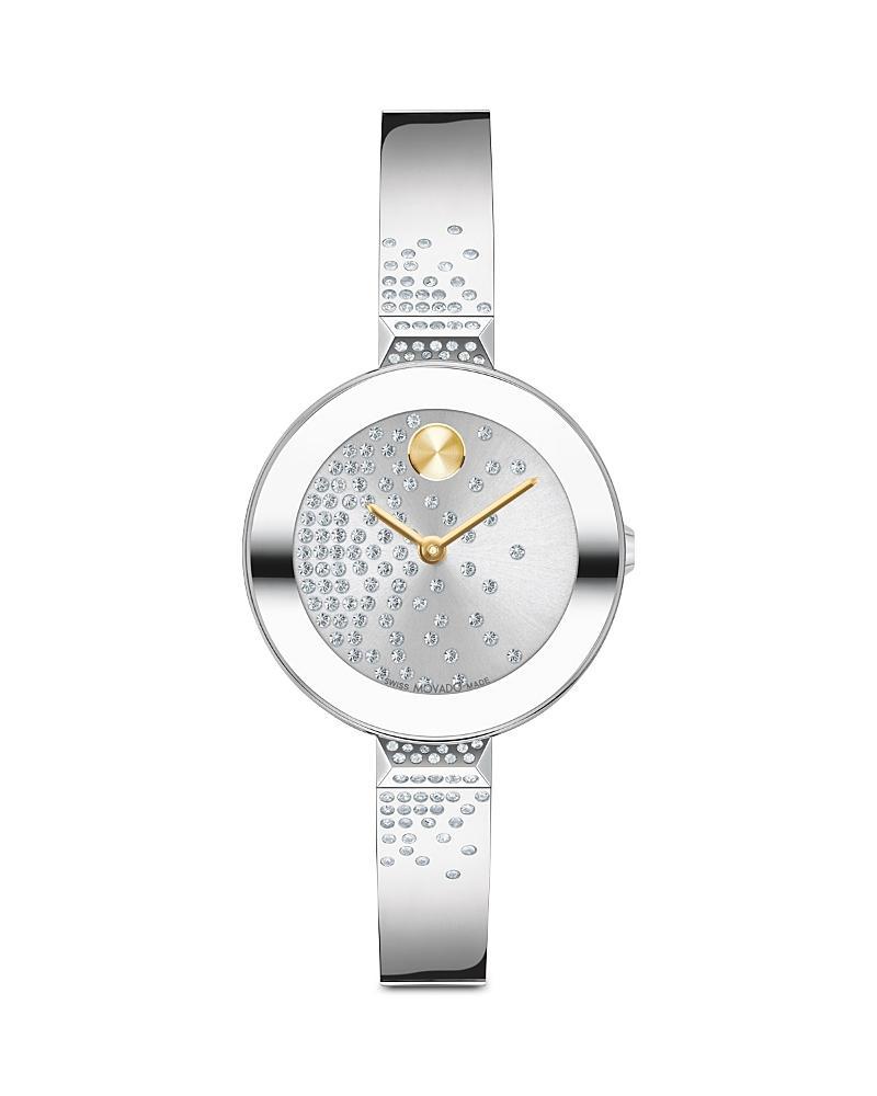 Womens Two-Tone Stainless Steel & Crystal Bangle Watch Product Image