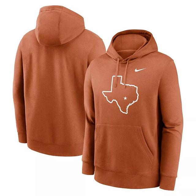 Mens Nike Texas Orange Texas Longhorns Primetime Alternate Logo Club Fleece Pullover Hoodie Product Image