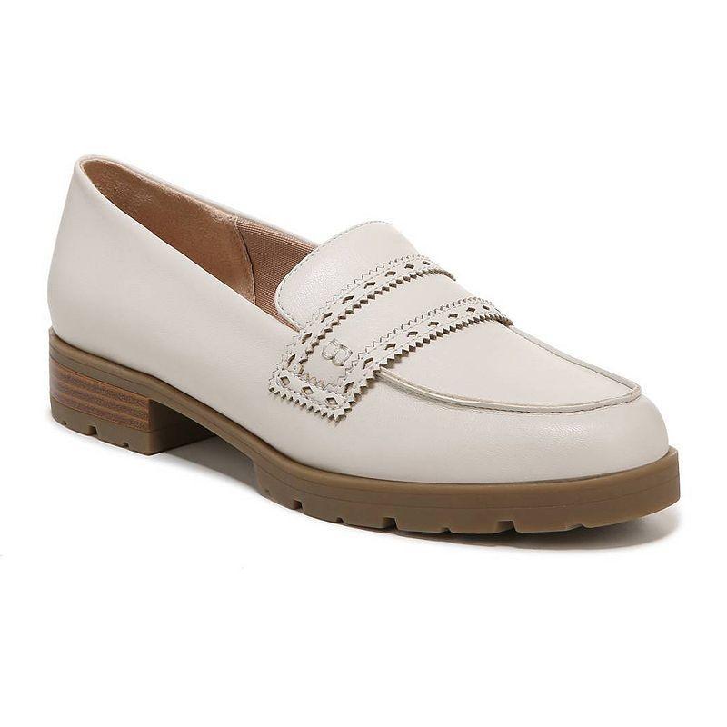 LifeStride London Loafer Shoes (Beige Synthetic) Leather 7.5 M Product Image