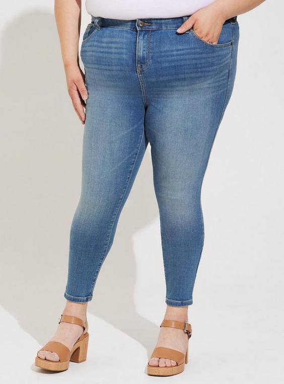 High-Rise MidFit Skinny Jeans product image