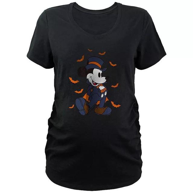 Disneys Mickey Mouse Vampire Costume Maternity Graphic Tee, Womens Product Image