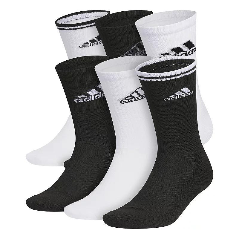 adidas Mens Mix 2.0 6-Pk. Athletic Cushioned Crew Socks Product Image