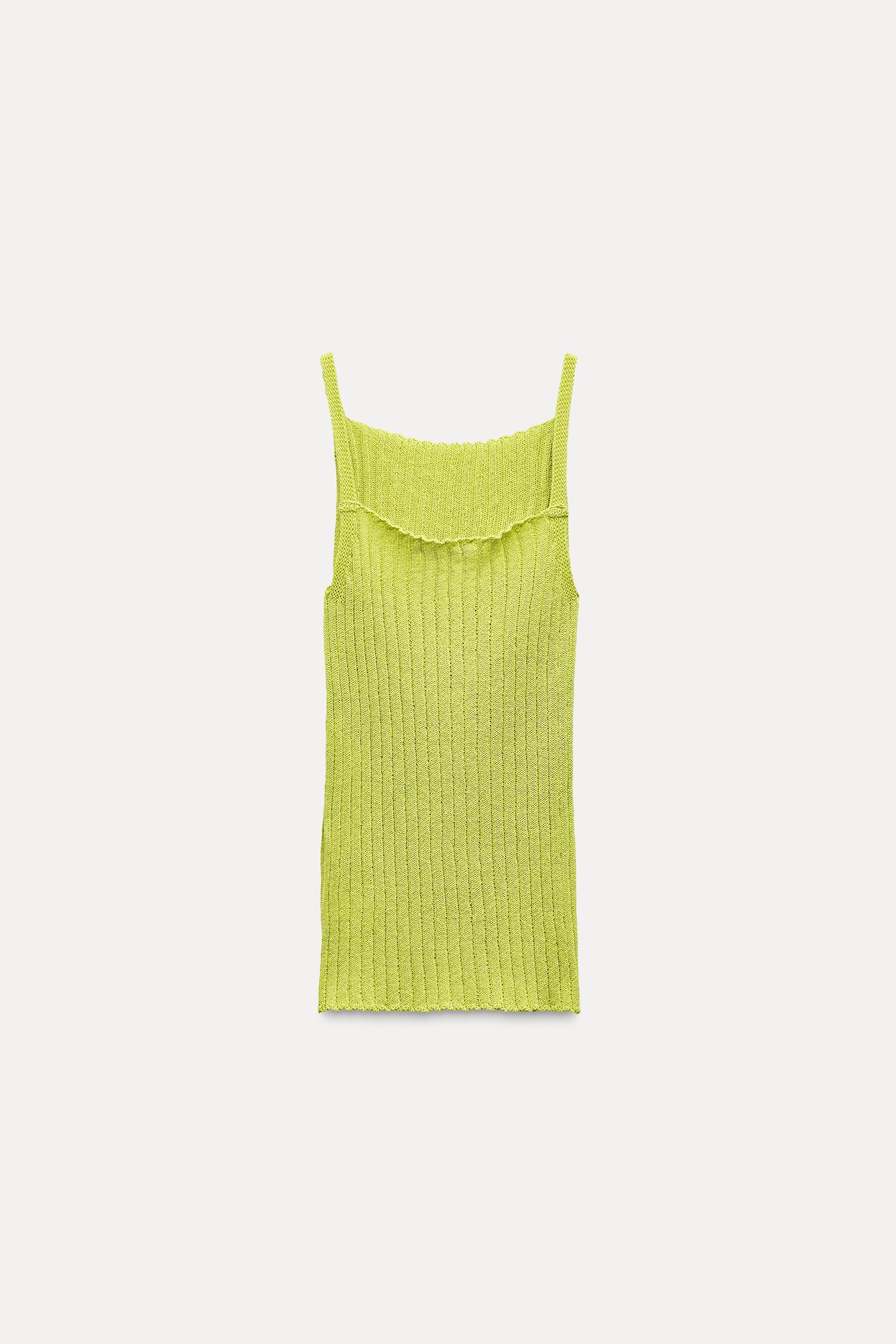 BASIC RIBBED KNIT TOP Product Image