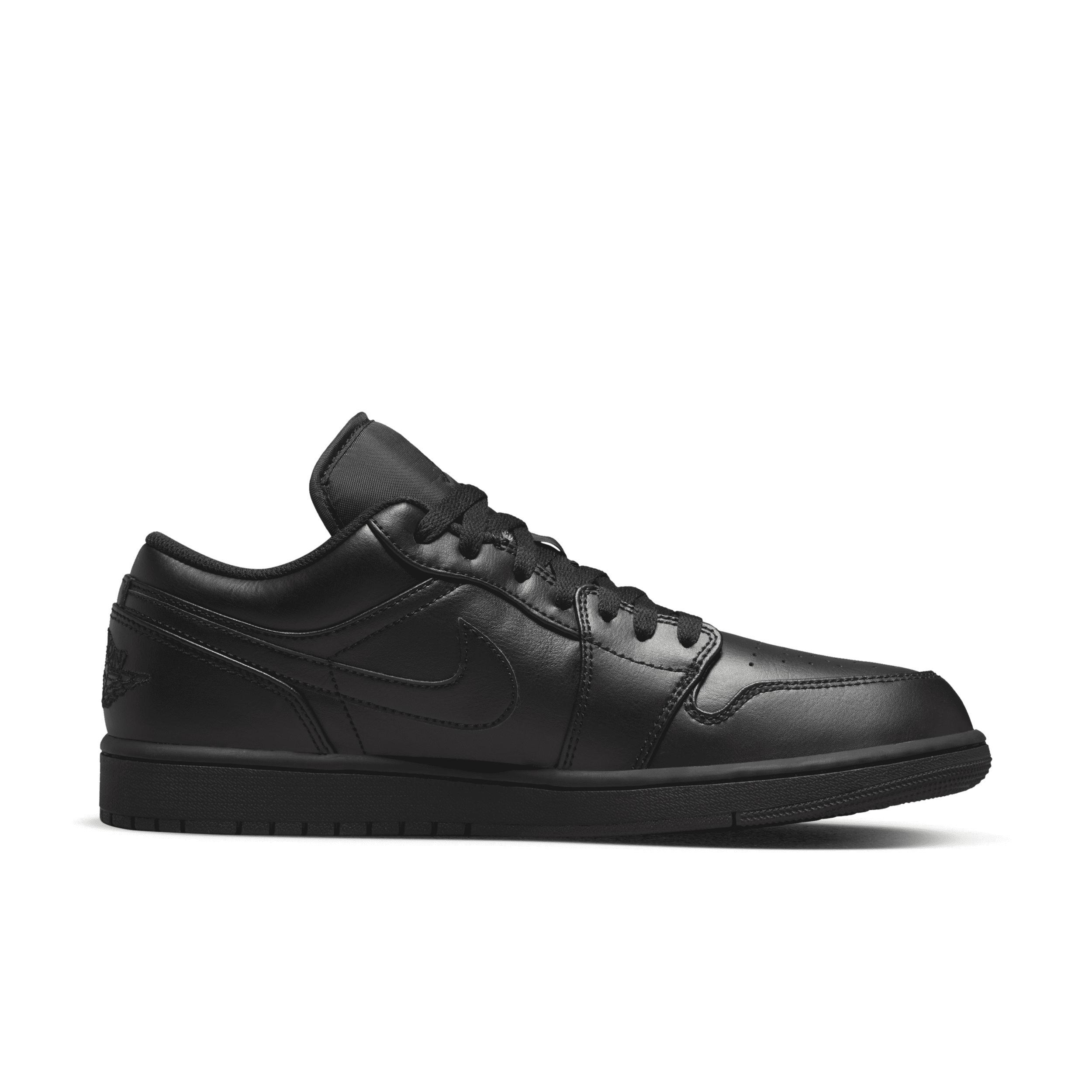 Jordan Mens Air 1 Low - Basketball Shoes Black/Black Product Image