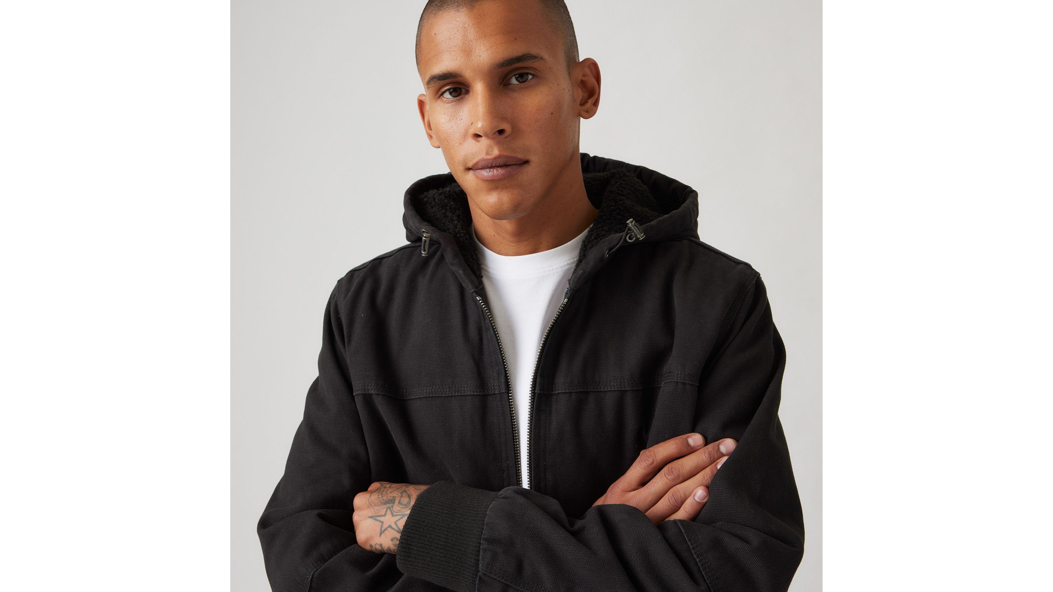 Sherpa Lined Hooded Jacket Product Image