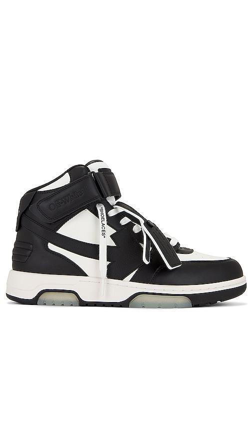 OFF-WHITE Out Of Office Mid Top Sneaker White,Black. (also in 41, 43, 44, 45). Product Image