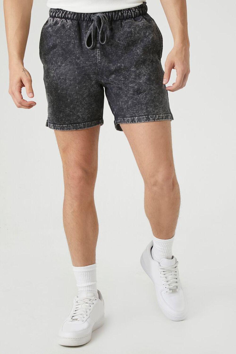 Extreme Garment Dyed Drawstring Shorts | Forever 21 Product Image