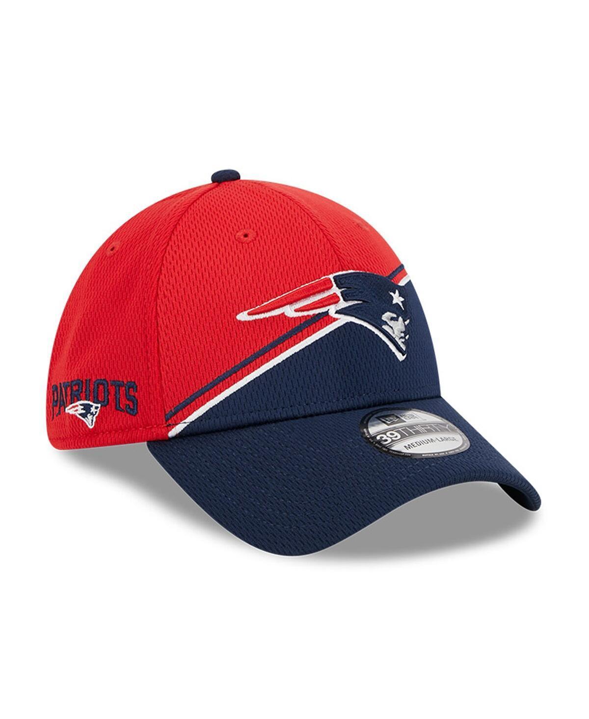 Mens New Era Red New England Patriots 2023 Sideline 39THIRTY Flex Hat - Red Product Image