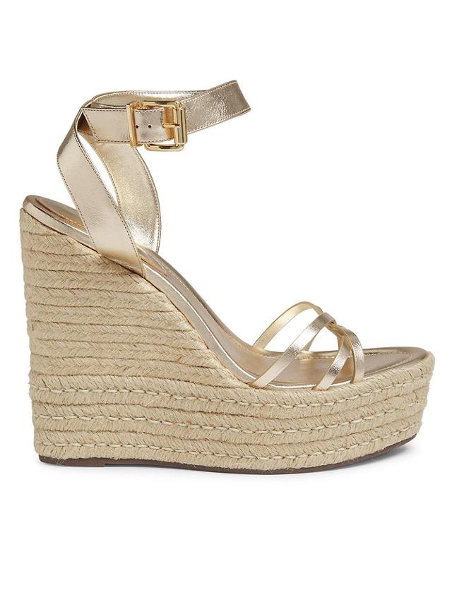 Schutz Alexandra Espadrille Platform Wedge Sandal Product Image