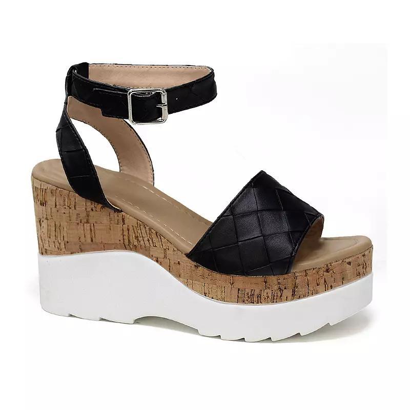 Yoki Jackie 26 Womens Wedge Sandals Product Image