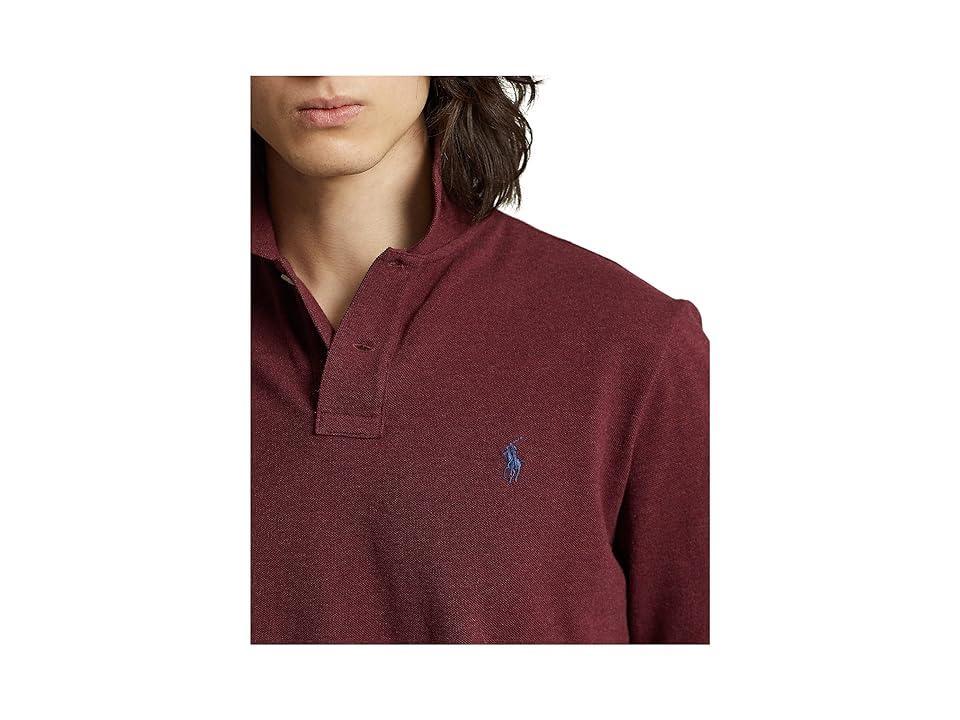 Polo Ralph Lauren Classic Fit Mesh Long Sleeve Polo Shirt Product Image