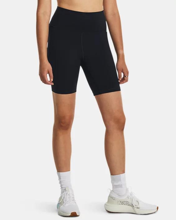 Womens UA Meridian 7 Bike Shorts Product Image