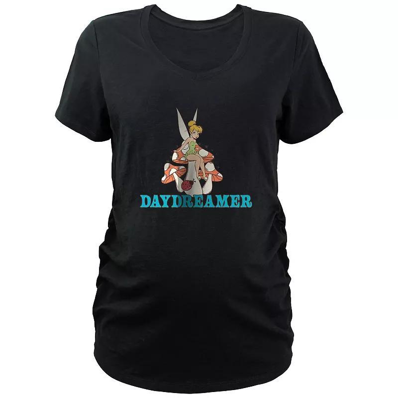 Disneys Tinker Bell Daydreamer Maternity Graphic Tee, Womens Product Image