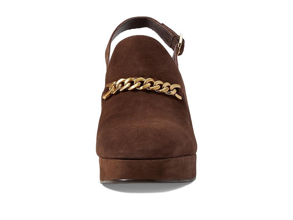 Womens Napa Suede Platform Mules Product Image