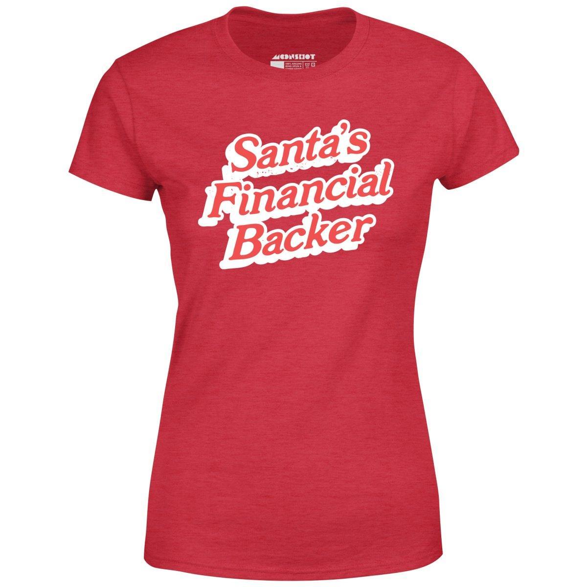 Santa's Financial Backer - Women's T-Shirt Female Product Image