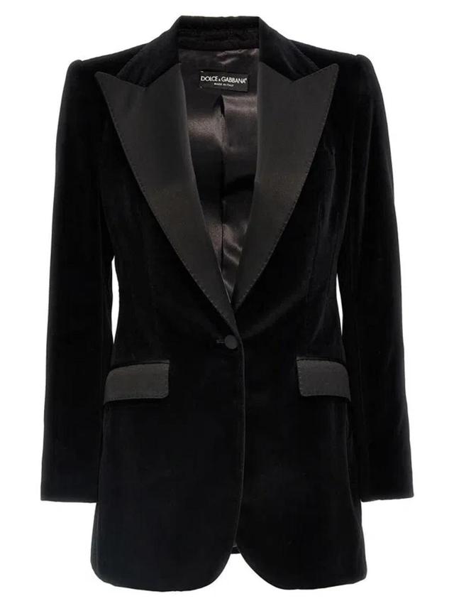 DOLCE & GABBANA Coats & Jackets In Black Product Image