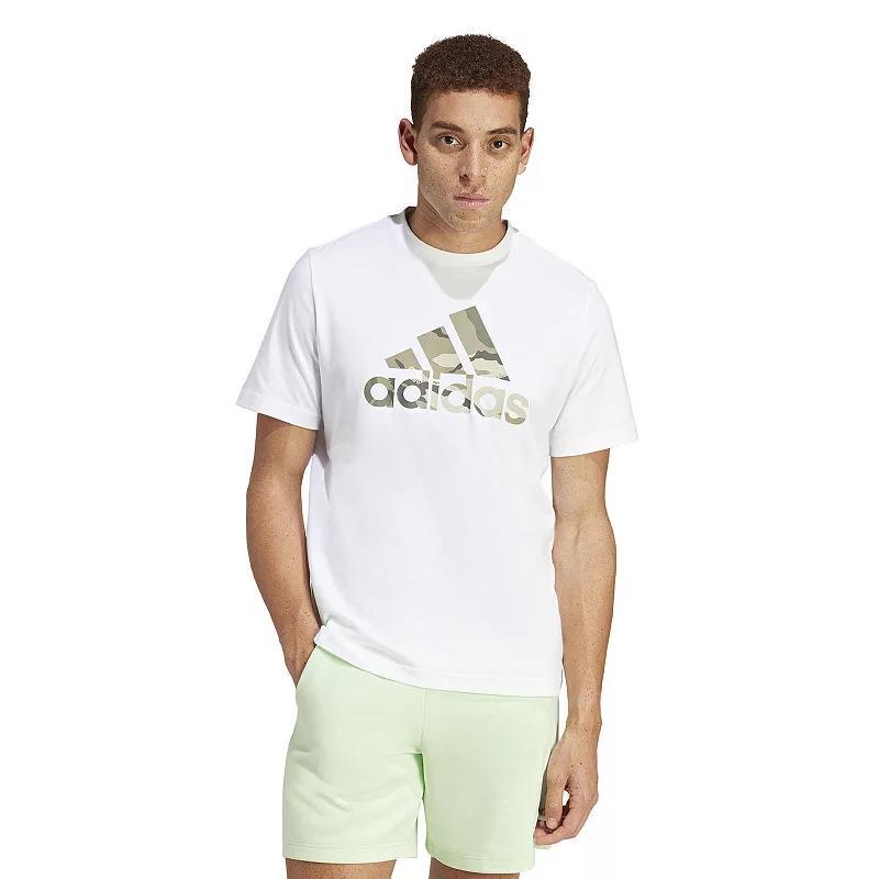 Mens adidas Badge of Sport Graphic Camo Sportswear Tee Product Image