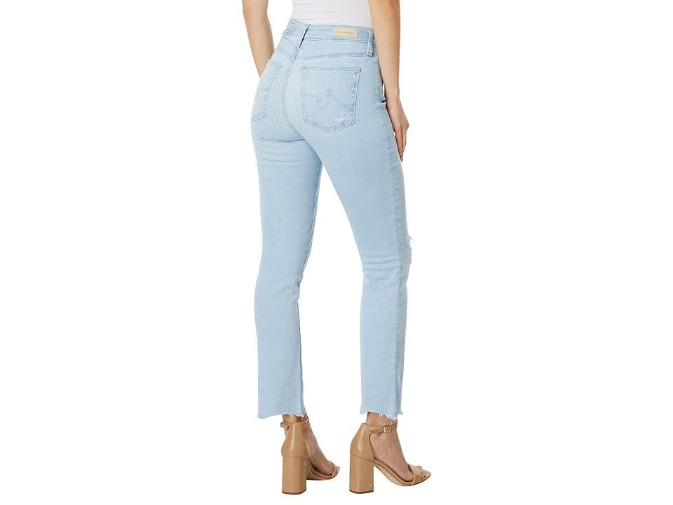 AG Mari Scallop Raw Hem Ankle Slim Jeans Product Image