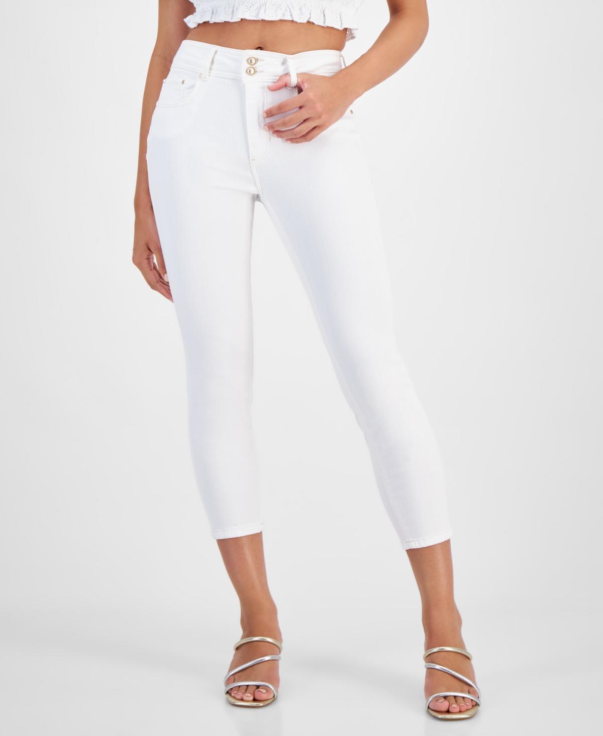 Women's Shape-Up Skinny-Leg Capri Denim Jeans Product Image