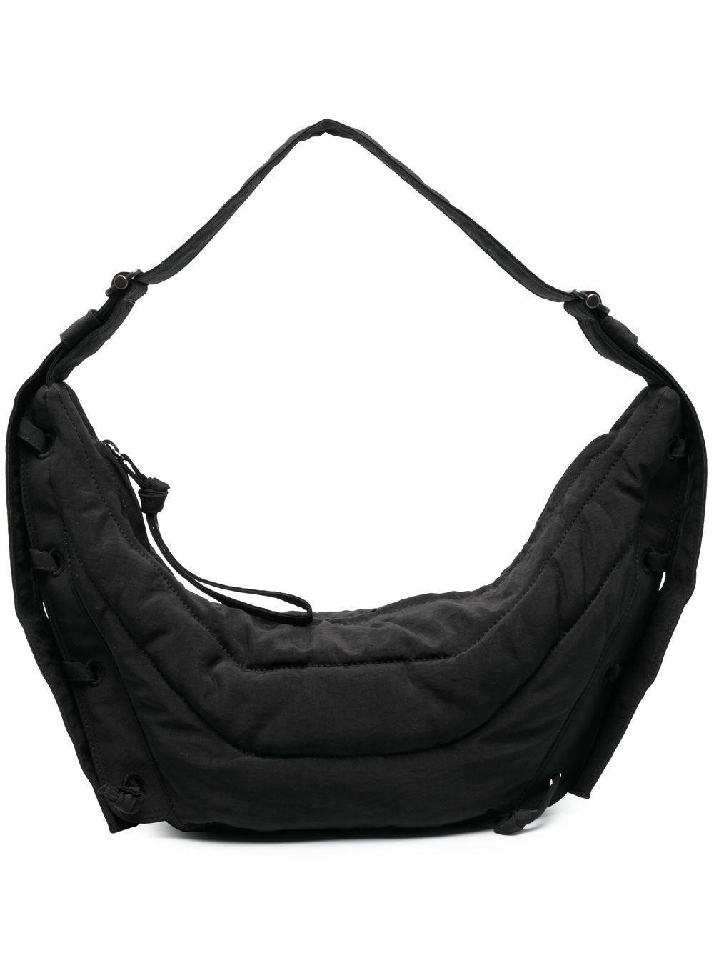 LEMAIRE Croissant Padded Shoulder Bag In Br490 Dark Chocolate Product Image