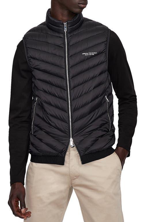 Armani Exchange Packable Down Puffer Vest Product Image